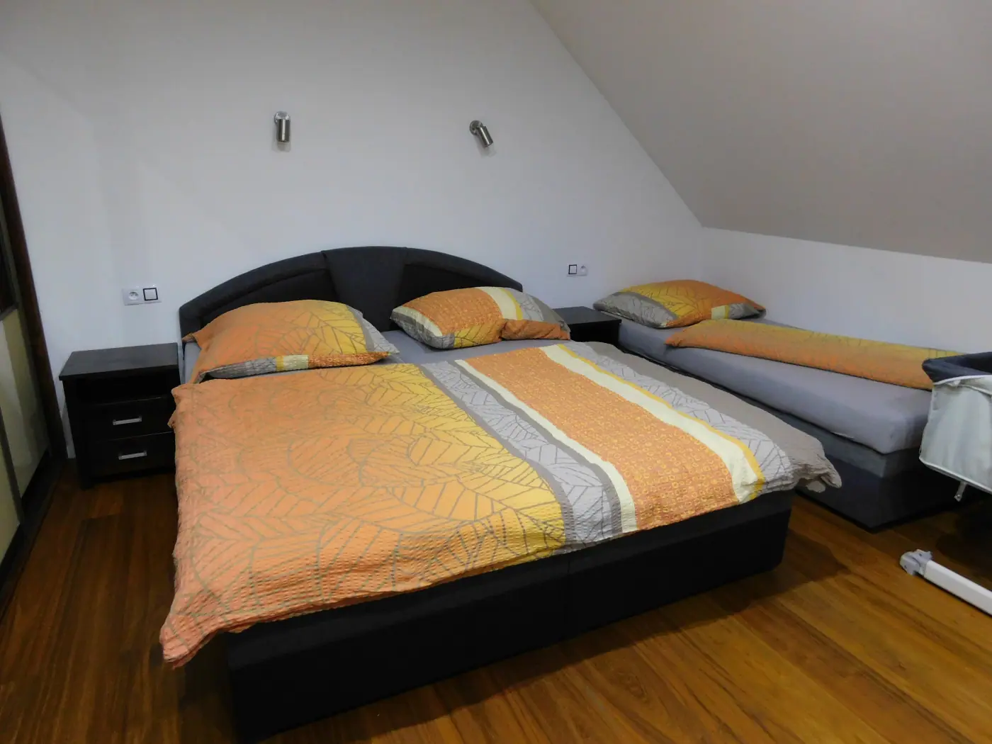 Apartmán č. 2 Deluxe – spálňa