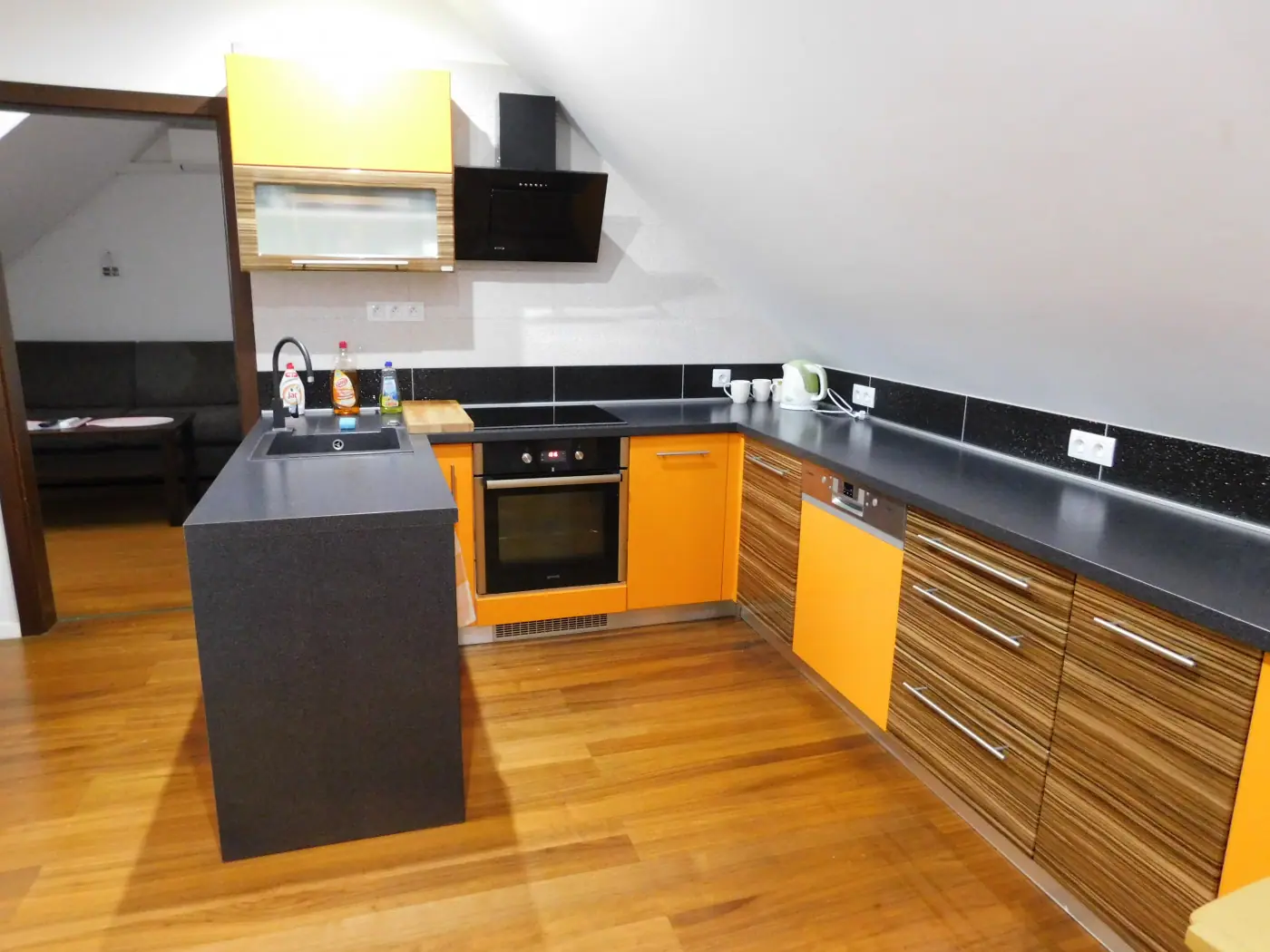 Apartmán č. 4 – kuchyňa